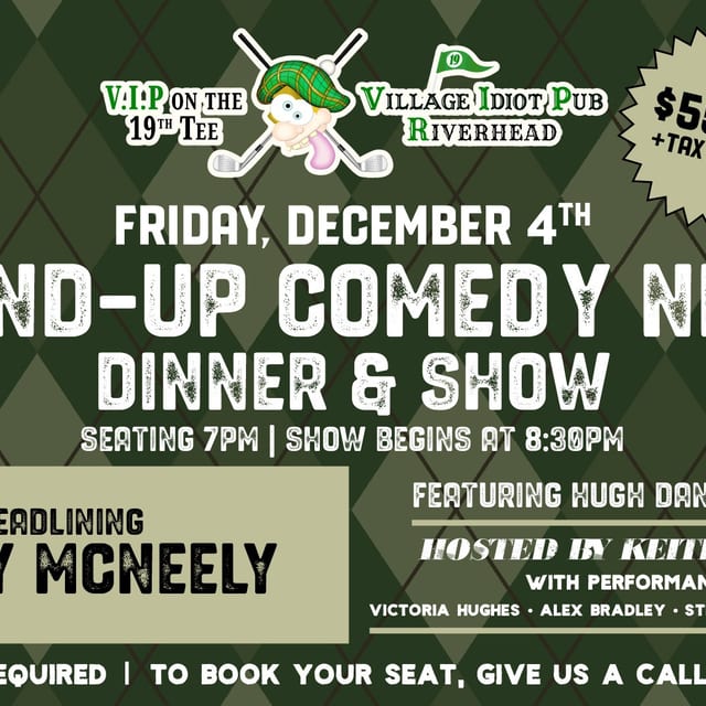 Stand-up Comedy Night Dinner & Show