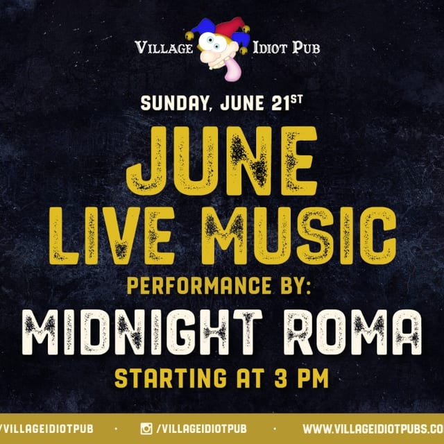 Midnight Roma Live at Village Idiot Pub