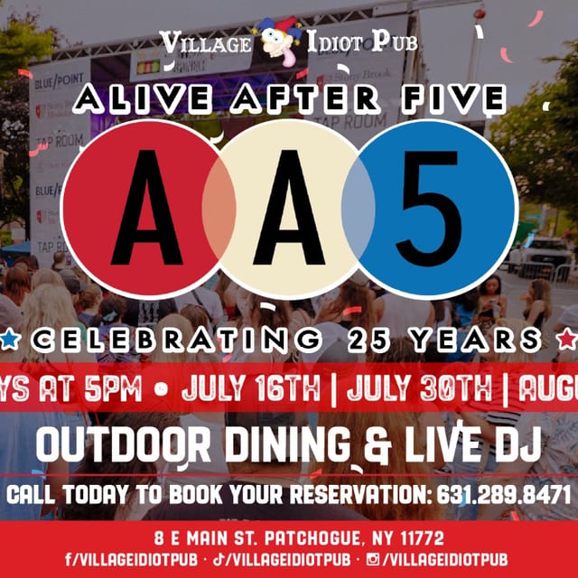 Alive After 5 AUGUST 13TH